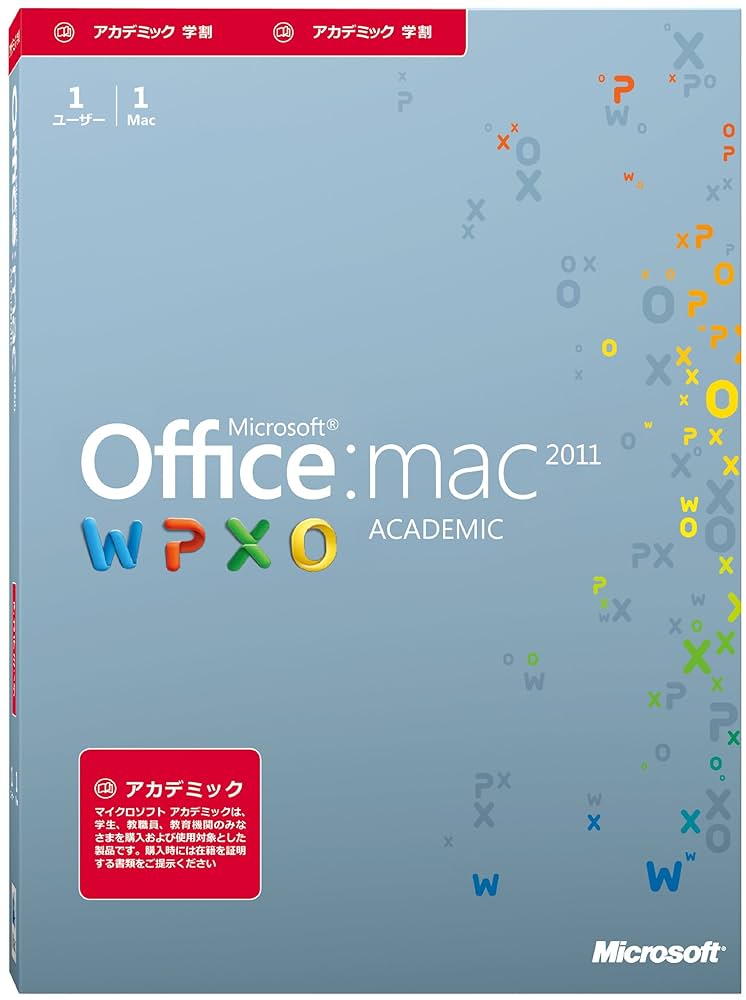 PC周辺機器 *Microsoft*Office mac 2011 Amazon.co.jp: 【旧商品】Microsoft Office for Mac Home and